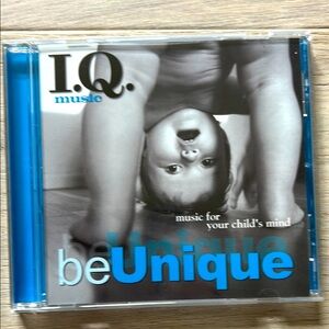 NWOT I.Q. Music “Be Unique” CD in Vibrant Blue and Soft Gray